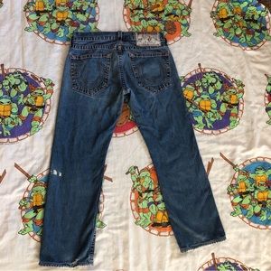 Vintage True Religion Bobby Big T Jeans 33x30 Made in USA
